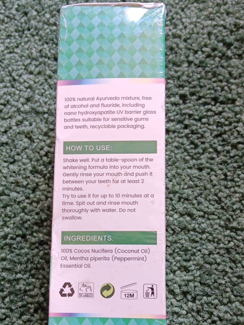 Whitening Pulling Oil. 8 oz - Picture 2 of 4